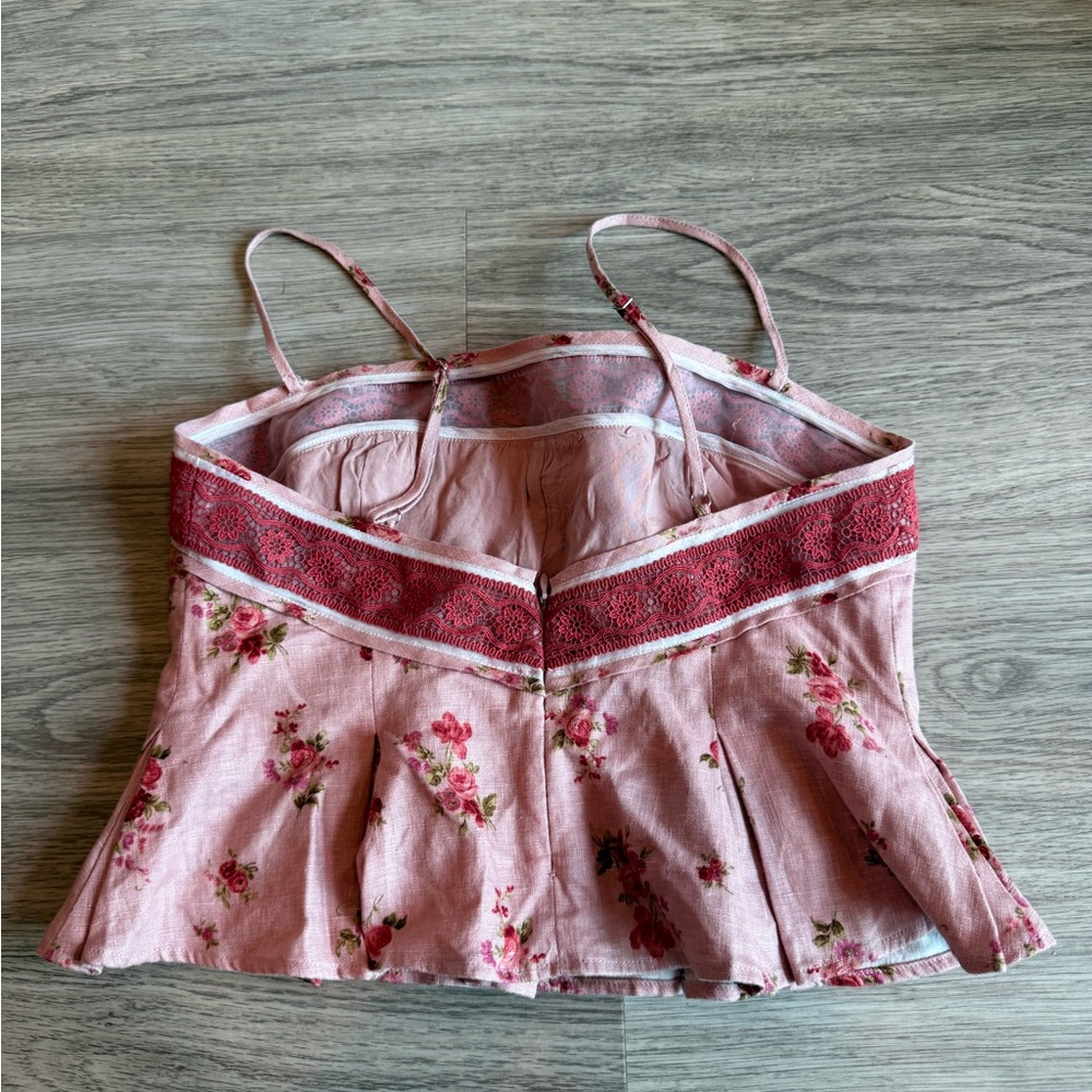 Reformation Meryl Linen Top - Picture 3 of 5